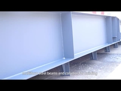 इस्पात संरचना भवन निर्माण इस्पात पूर्वनिर्मित गोदाम हैंगर कार्यशाला